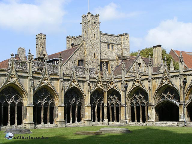 A canterbury katedrális kerengője