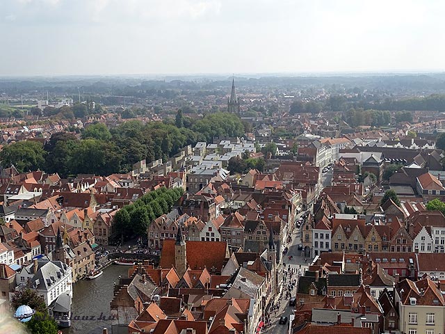 Kilátás Bruges-re