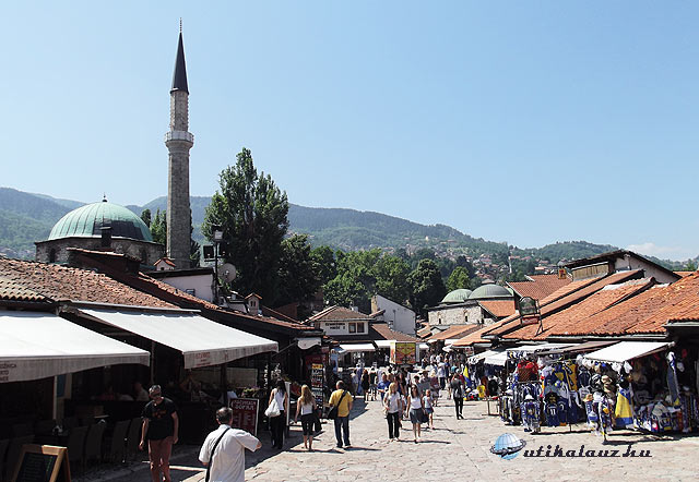 Szarajevó - a Bazár 