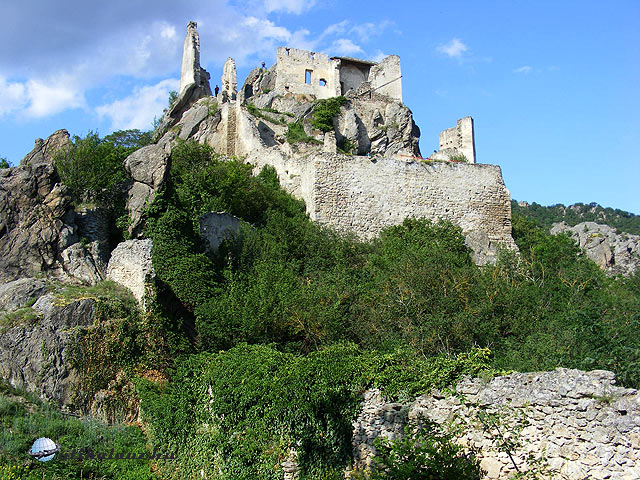 dürstein – a vár