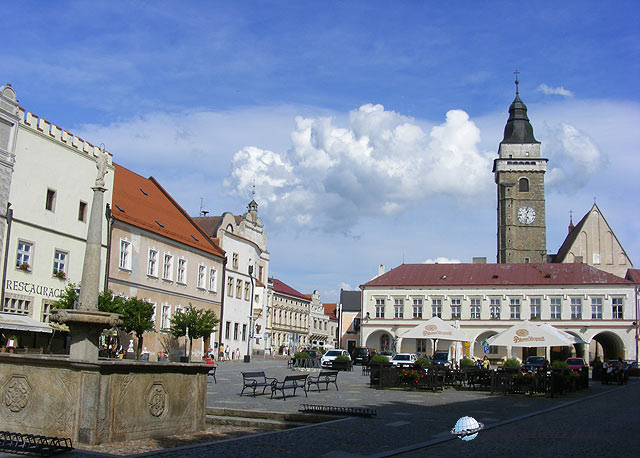 Slavonice – Slavonice, főtér