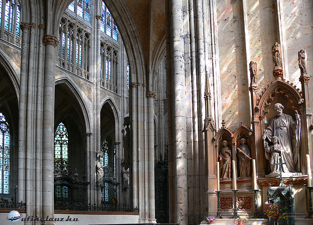 Rouen-Saint-Ouen-belső