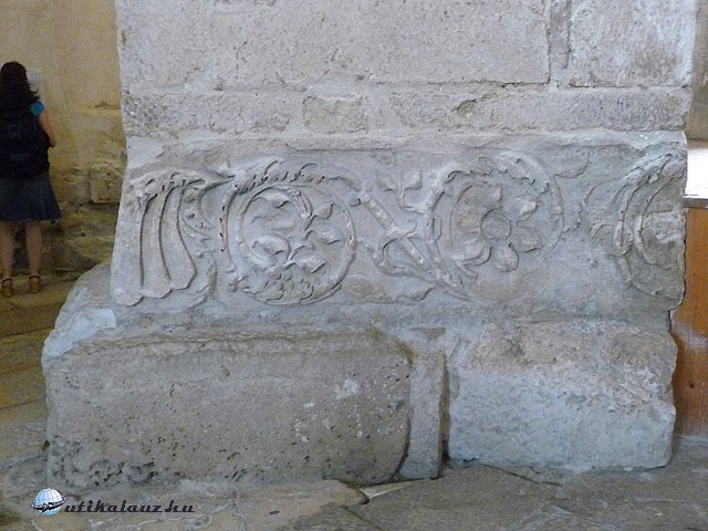 Zadar - A Fórumról származó kő a Sv Donatban