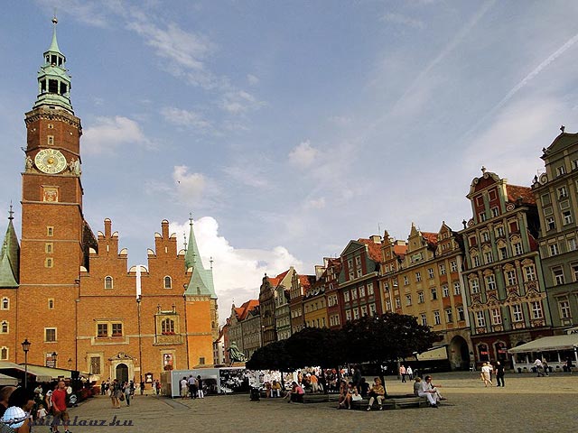 Wroclaw főtere