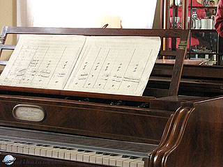 Liszt Ferenc által használt  zongora a varsói Chopin Szalonban