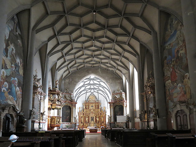 Szeged Alsóvárosi Ferences templom belső