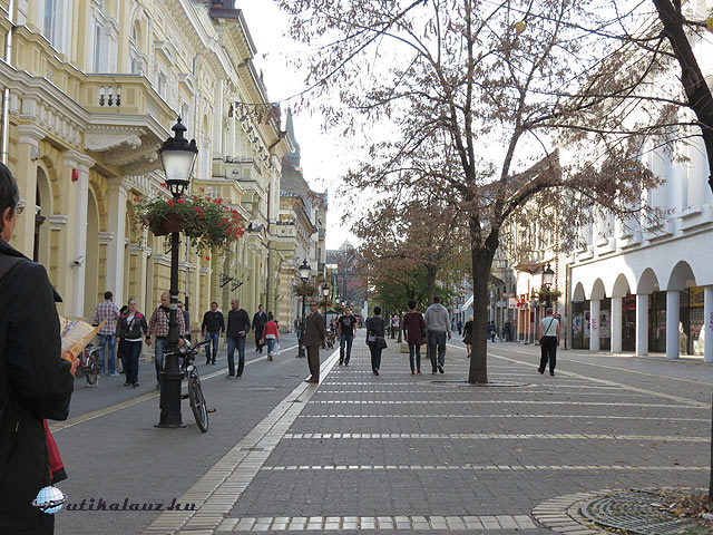 Szerbia - Szabadka Subotica korzó 