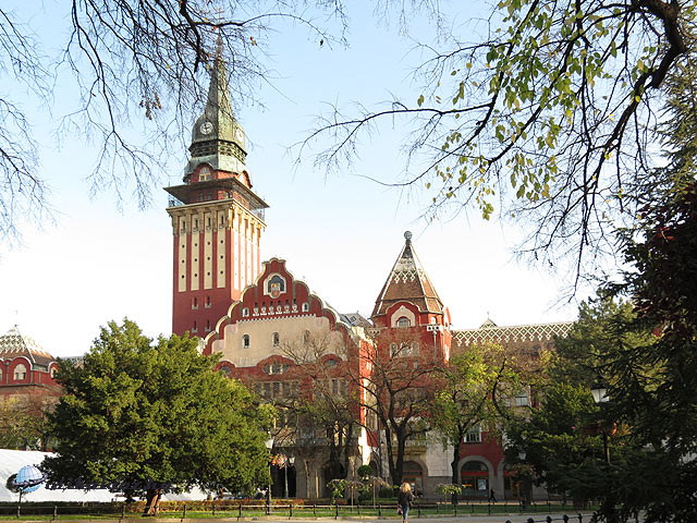 Szerbia - Szabadka Subotica Városháza 