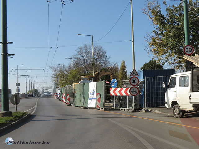 Szeged Belvárosi híd lezárva 