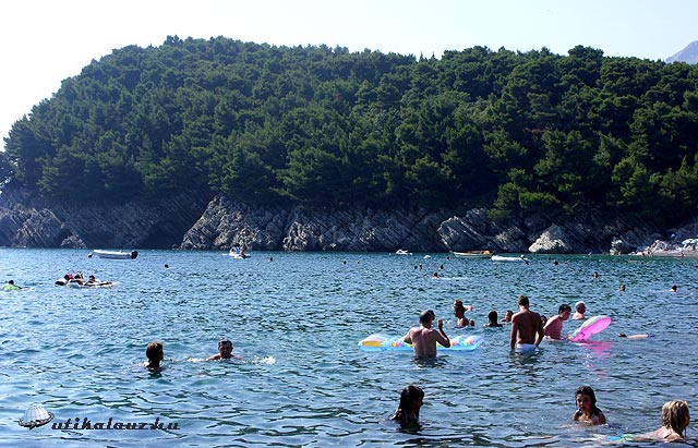 Lucice strand Montenegró