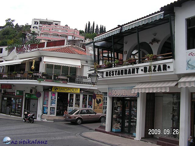 Ulcinj, jellegzetes épületek Montenegró
