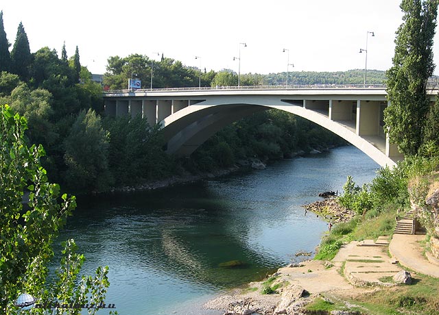 Podgorica - híd a Moračán
