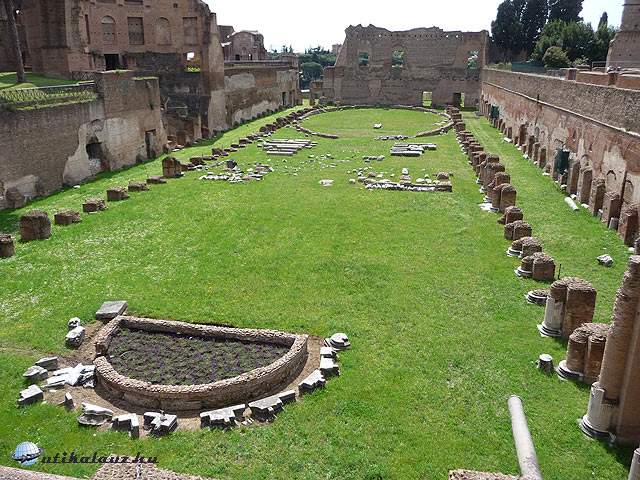 Palatinus Domitianus stadionja