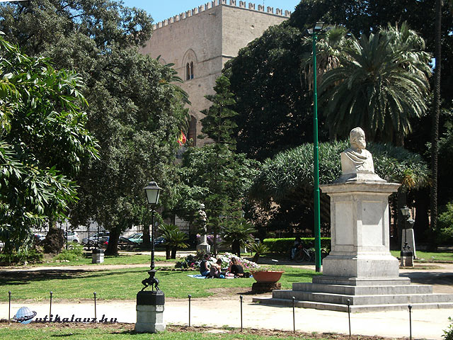 Palermo A Giardino Garibaldi, egyik legszebb hely Palermóban 