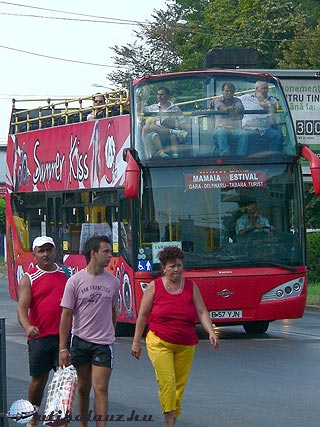 Mamaia - városnéző emeletes busz