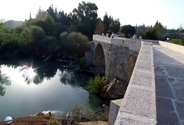 Szeldzsuk híd Aspendosnál Törökország