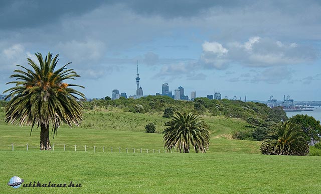 Auckland, Kilátás a Bastion Point-tól