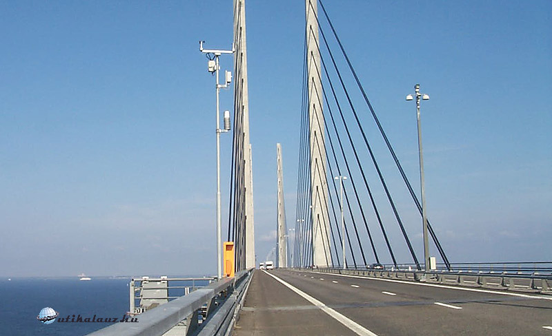 Öresund-híd Koppenhága és Malmö - Dánia és Svédország - között - fotó Győrffy Árpád