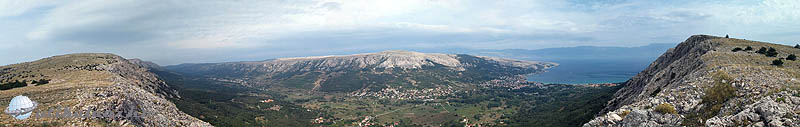 Baska hegytető panoráma