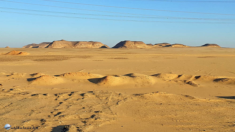 A Líbiai-sivatag a szudáni határ közelében